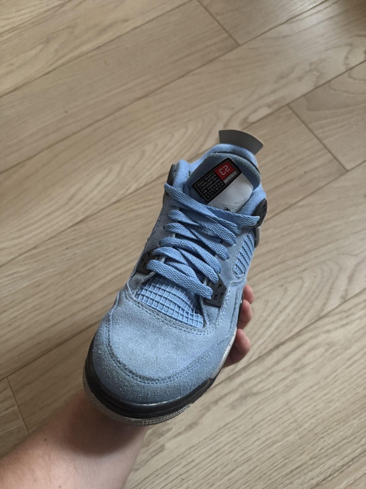 Nike Jordan 4 University Blue Size US 8 / IT 38 - 6 Thumbnail