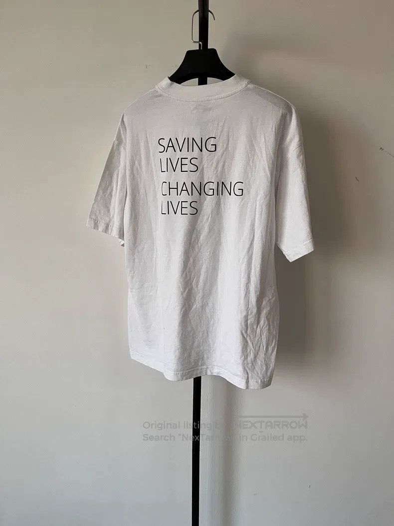 Balenciaga Balenciaga Round Neck Pullover Short Sleeve T-Shirt Size XS / US 0-2 / IT 36-38 - 2 Thumbnail
