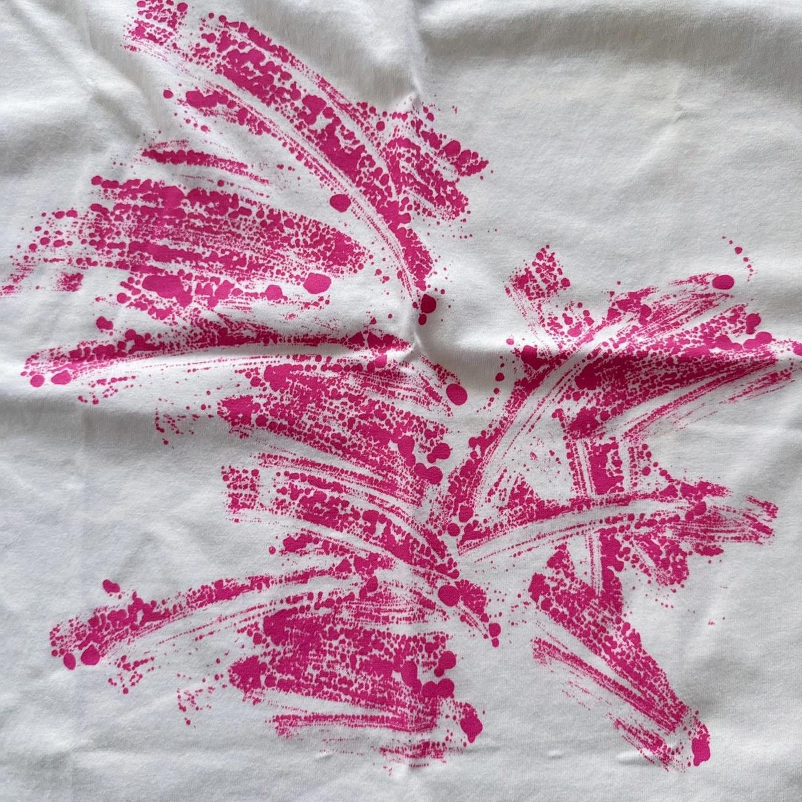 Other Danskin 90s Pink Splatter Vintage Graphic Tee Women’s Small Size S / US 4 / IT 40 - 2 Thumbnail