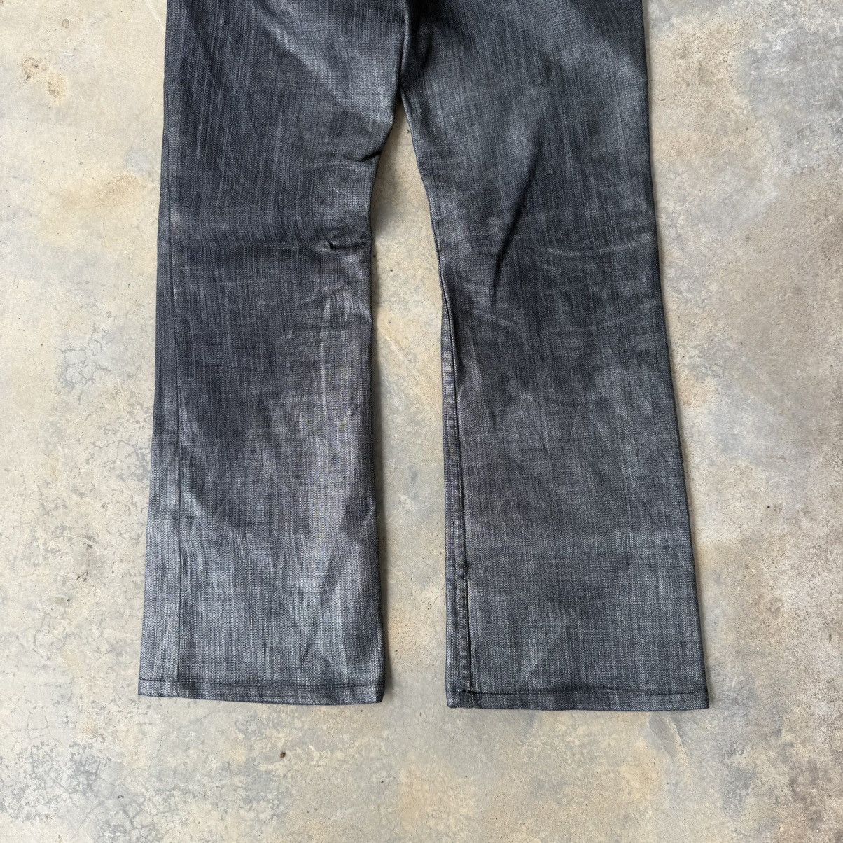 Tornado Mart Vintage Tornado Mart Flare Wax Jeans Size US 30 / EU 46 - 6 Thumbnail
