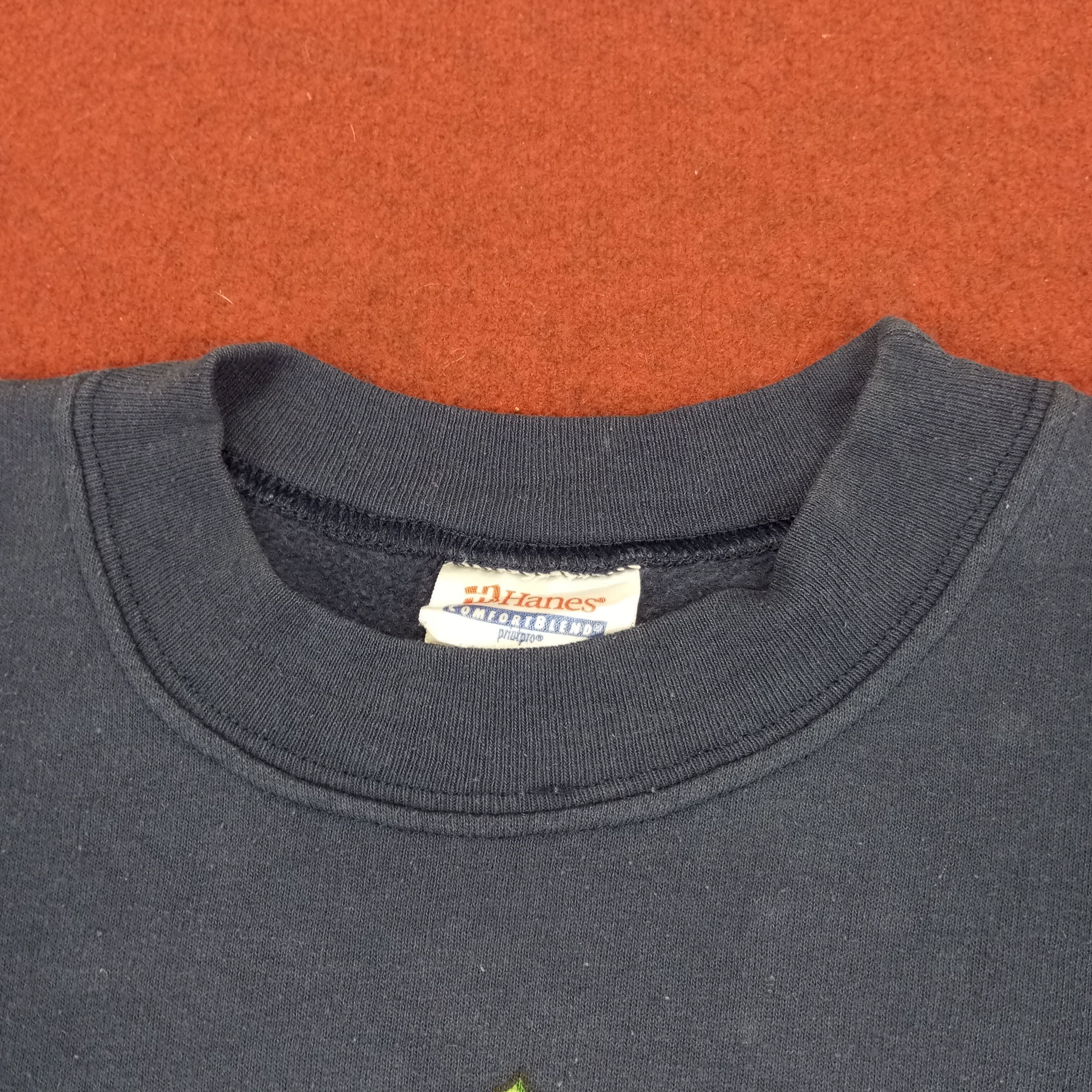 Hanes × Vintage Winter Snow Style Design Vintage Sweatshirt Streetwear Size US L / EU 52-54 / 3 - 5 Thumbnail