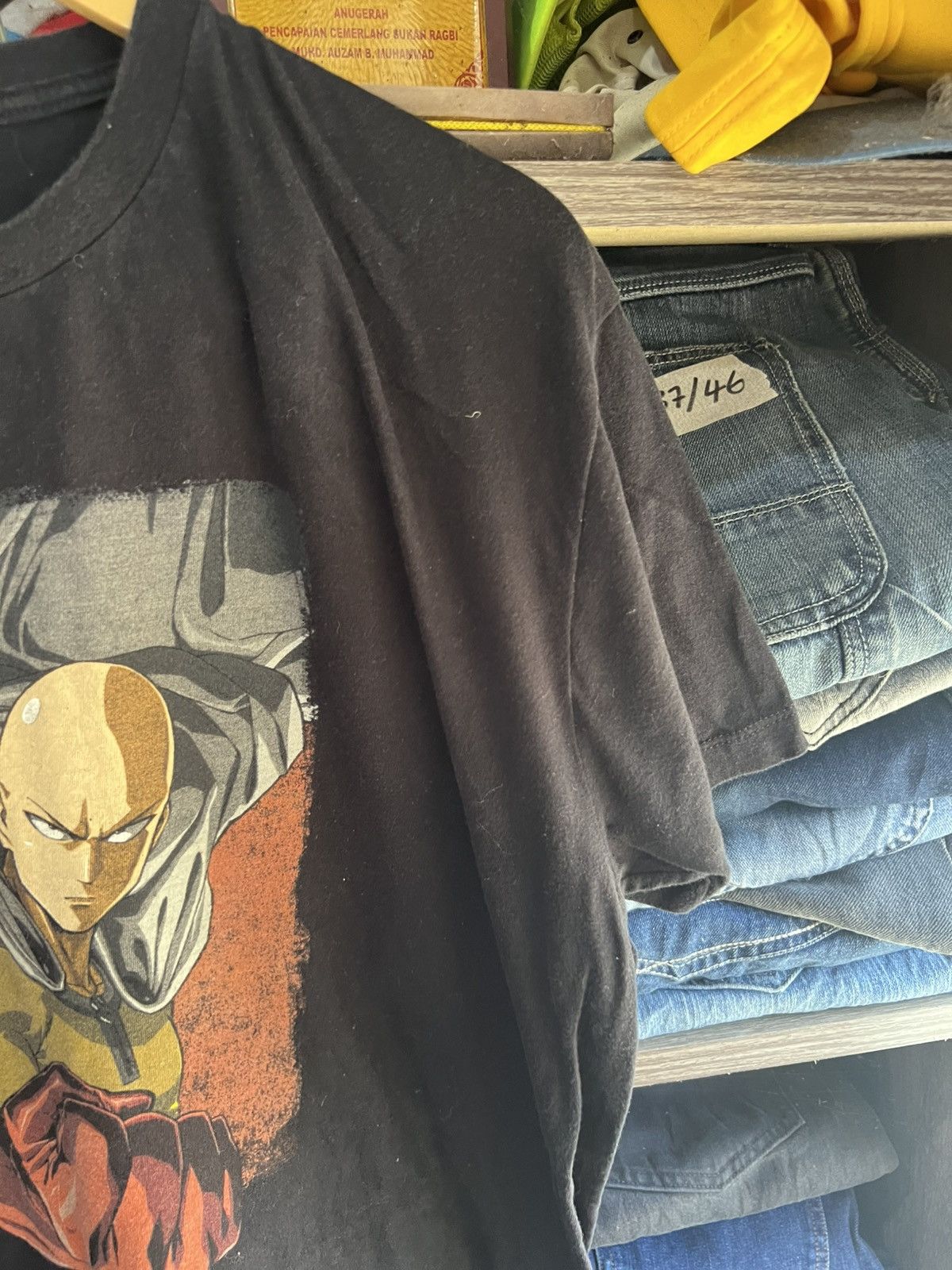 Anime 🔥One Punch Man Big Printed Tee Size US L / EU 52-54 / 3 - 6 Thumbnail