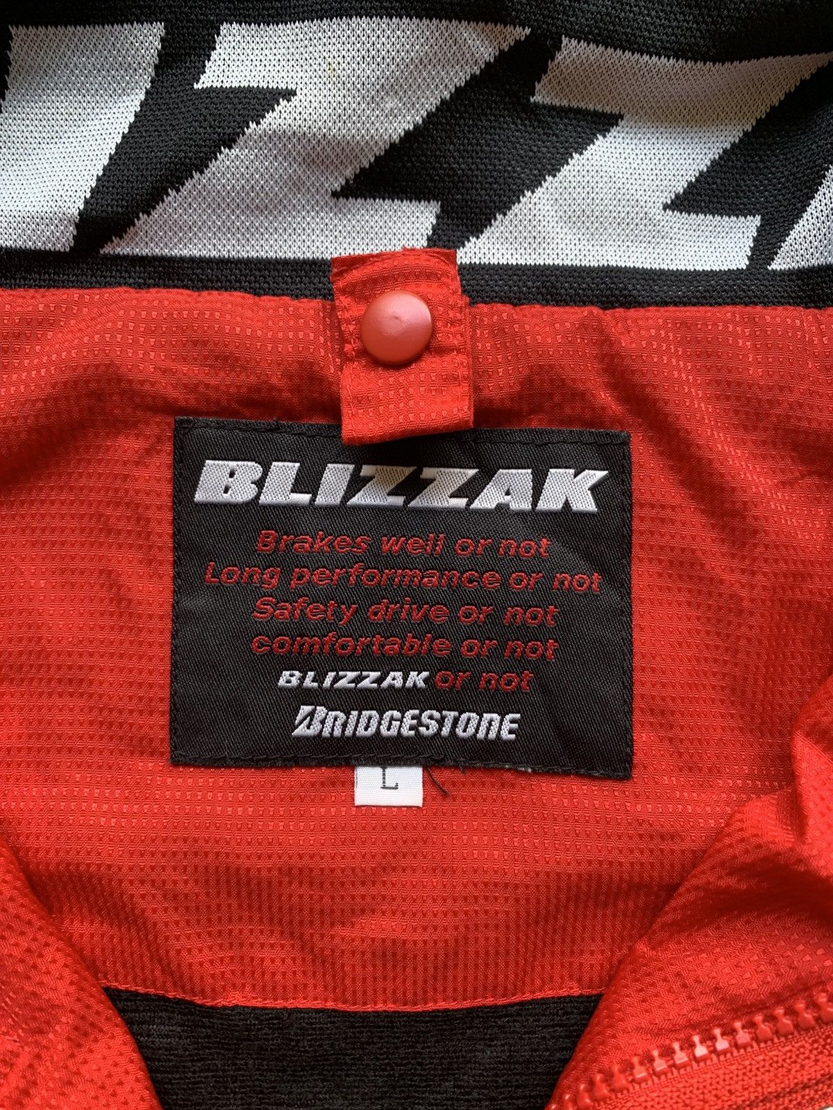 Formula 1 Vintage Bridgestone Blizzak formula 1 team jacket Size US L / EU 52-54 / 3 - 8 Thumbnail