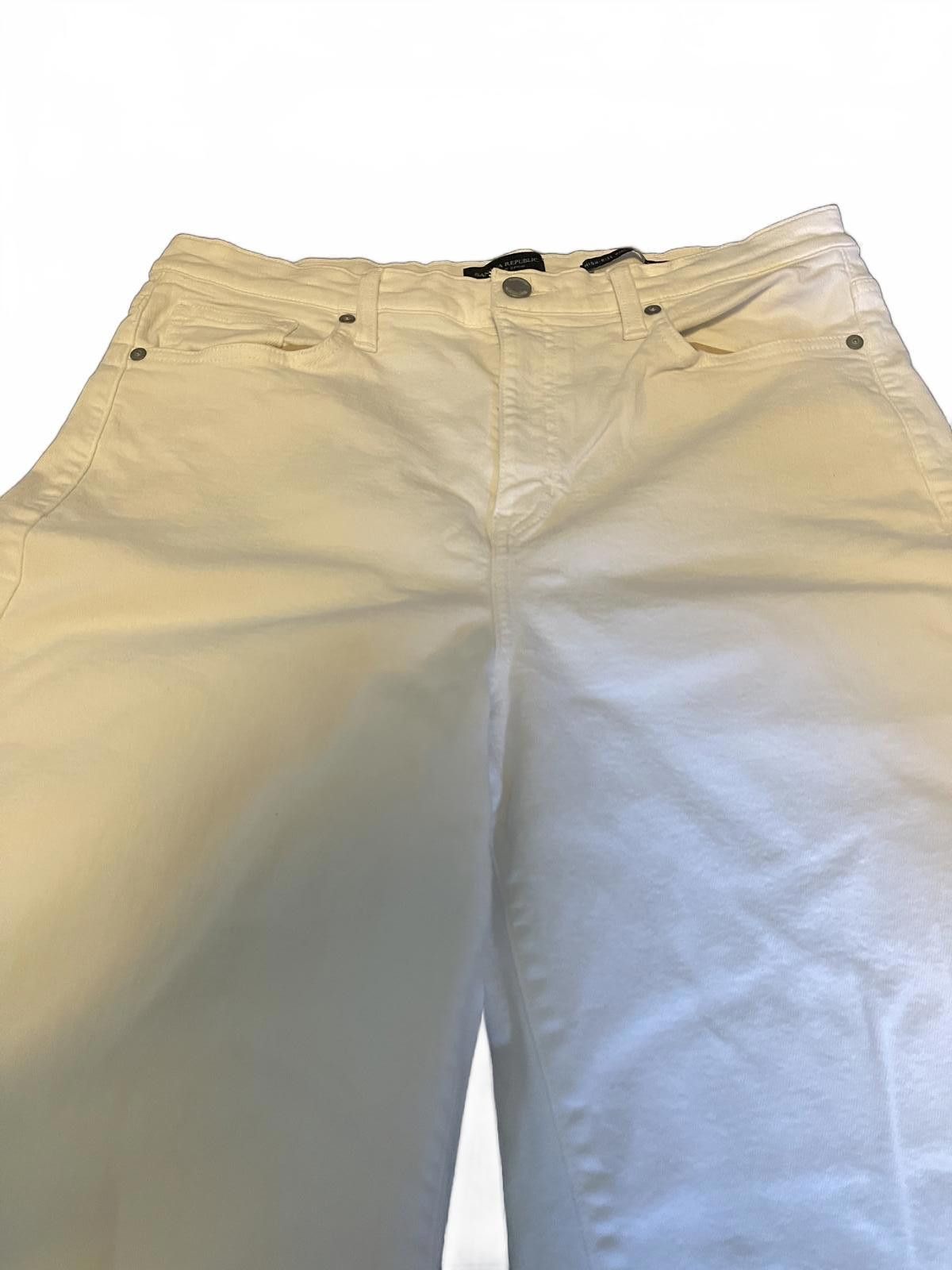 Banana Republic Banana republic wide leg crop pants Size 32" / US 10 / IT 46 - 3 Thumbnail