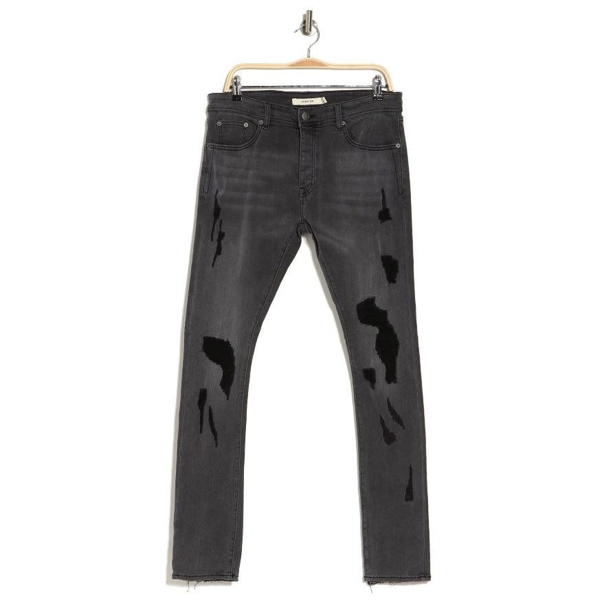 Other Strivers Row Tupelo Distressed Jeans Black Gray Size US 40 / EU 56 - 1 Thumbnail