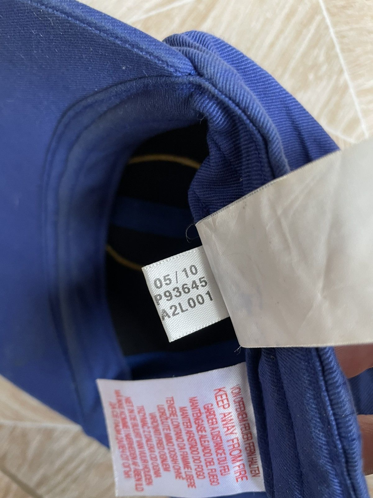 Adidas × Chelsea Soccer × Vintage Rare Drill Y2K Vintage Adidas Chelsea 2010 Football Logo Cap Size ONE SIZE - 10 Thumbnail