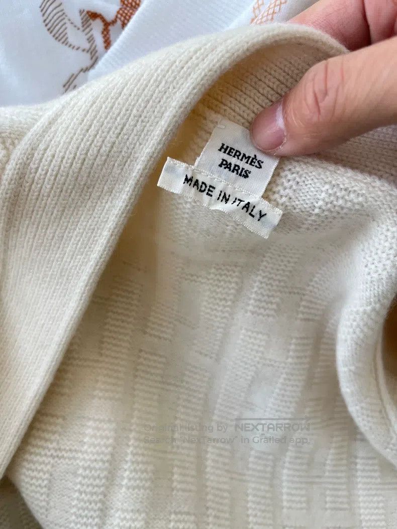 Hermes Hermes White jacket Size XS / US 0-2 / IT 36-38 - 2 Thumbnail