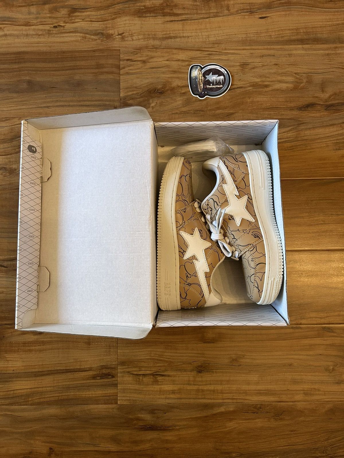 Bape Bape Line Camo Bapestas Size US 6.5 / EU 39-40 - 12 Thumbnail