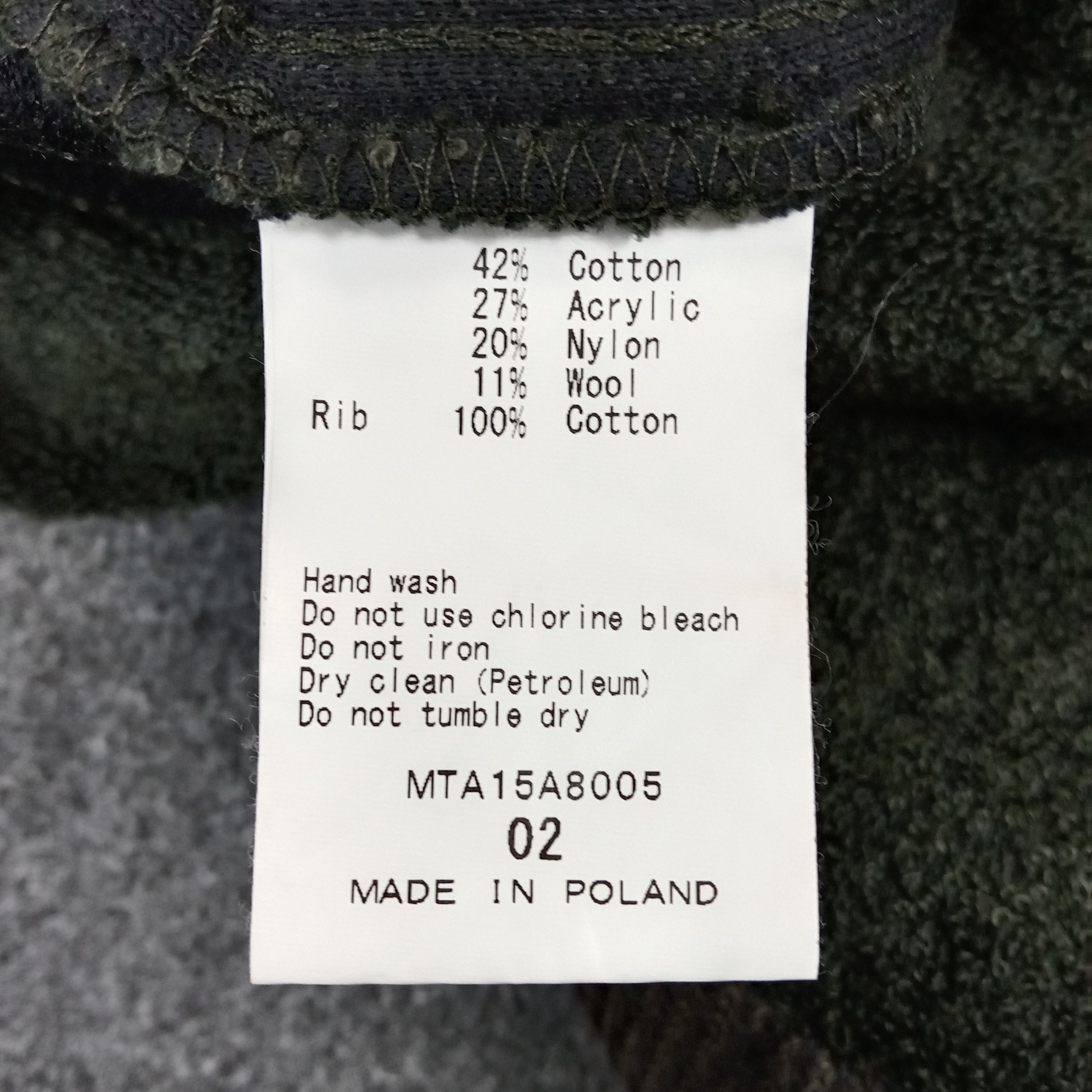 TATRAS × Vintage Tatras Designer Brand Hoodies Jacket C231N23 Size US S / EU 44-46 / 1 - 9 Thumbnail