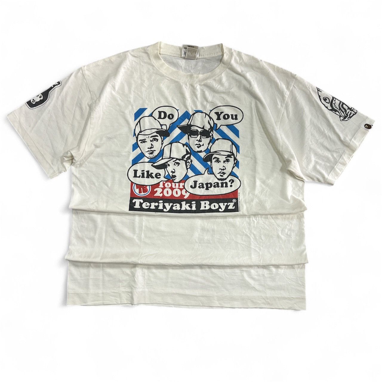 Bape Bape Teriyaki Boyz tour 2009 copyright 1993/2009 Size US L / EU 52-54 / 3 - 1 Thumbnail