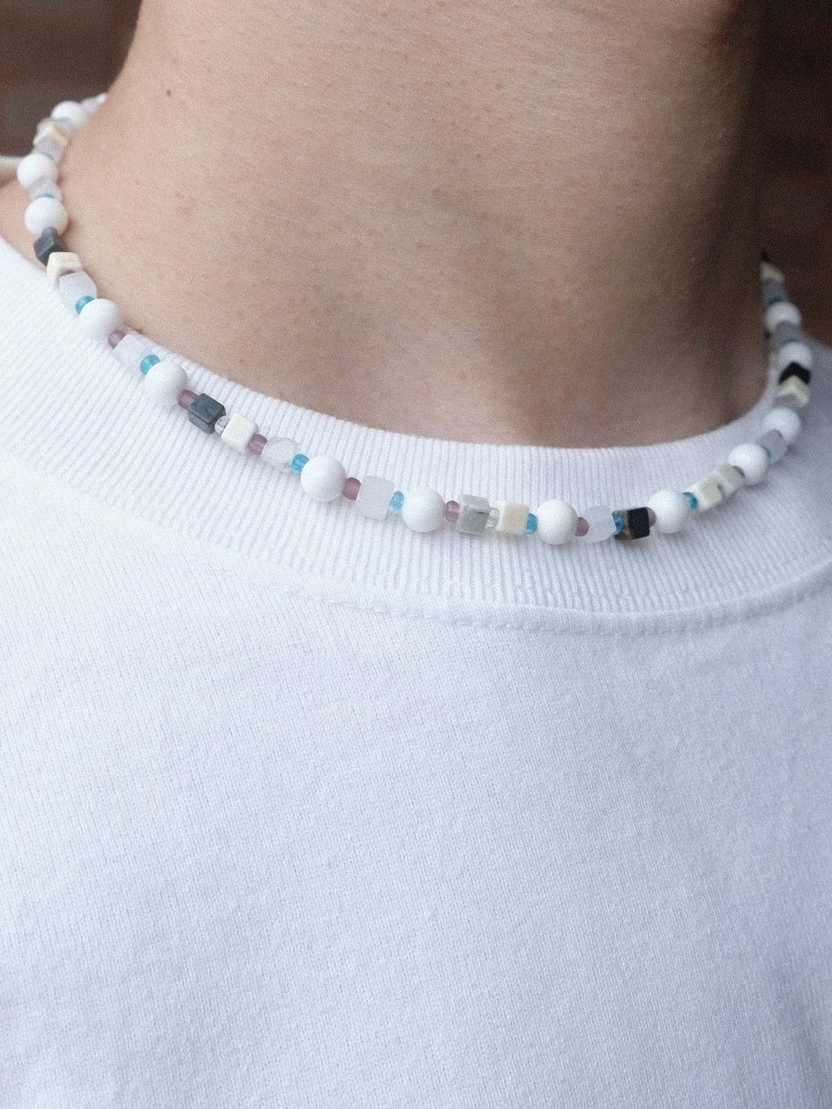 Handmade Handmade Natural Shell Pearls Beaded Necklace 16.1in Size ONE SIZE - 6 Thumbnail