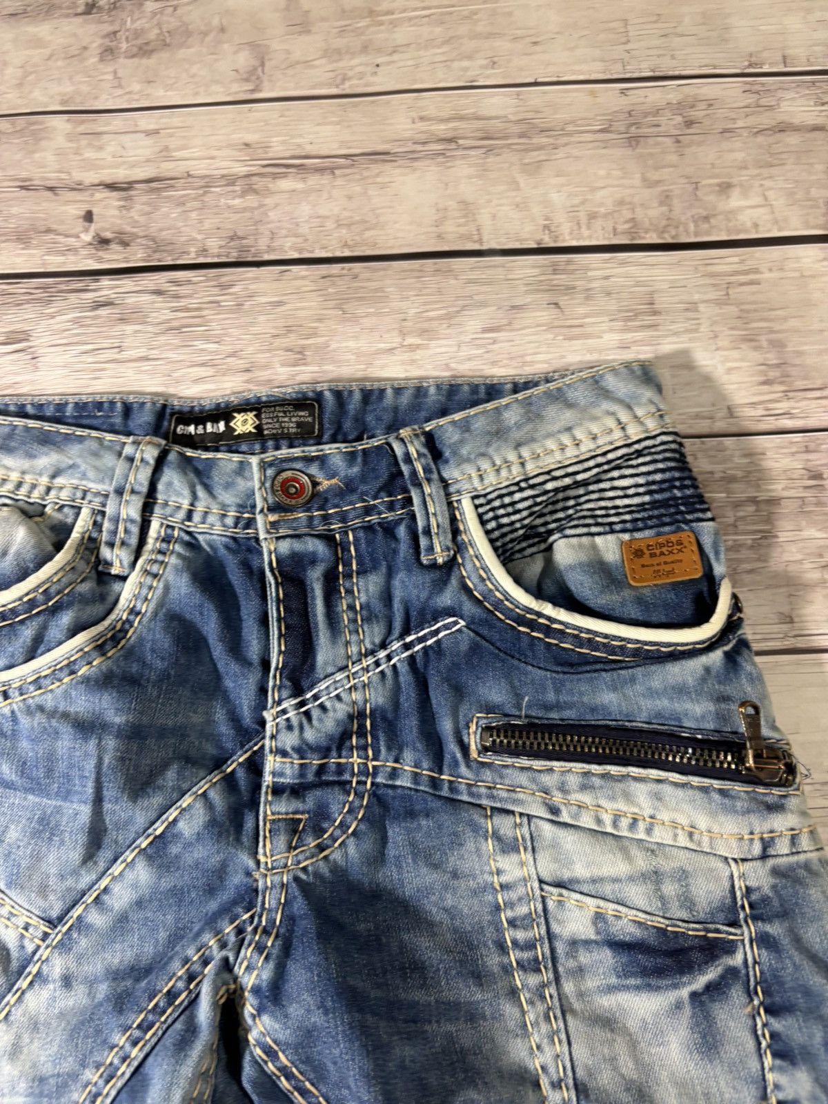 Hysteric Glamour 💥 HYSTERIC GLAMOUR BALENCIAGA STYLE JAPANESE JEANS Size US 32 / EU 48 - 6 Thumbnail