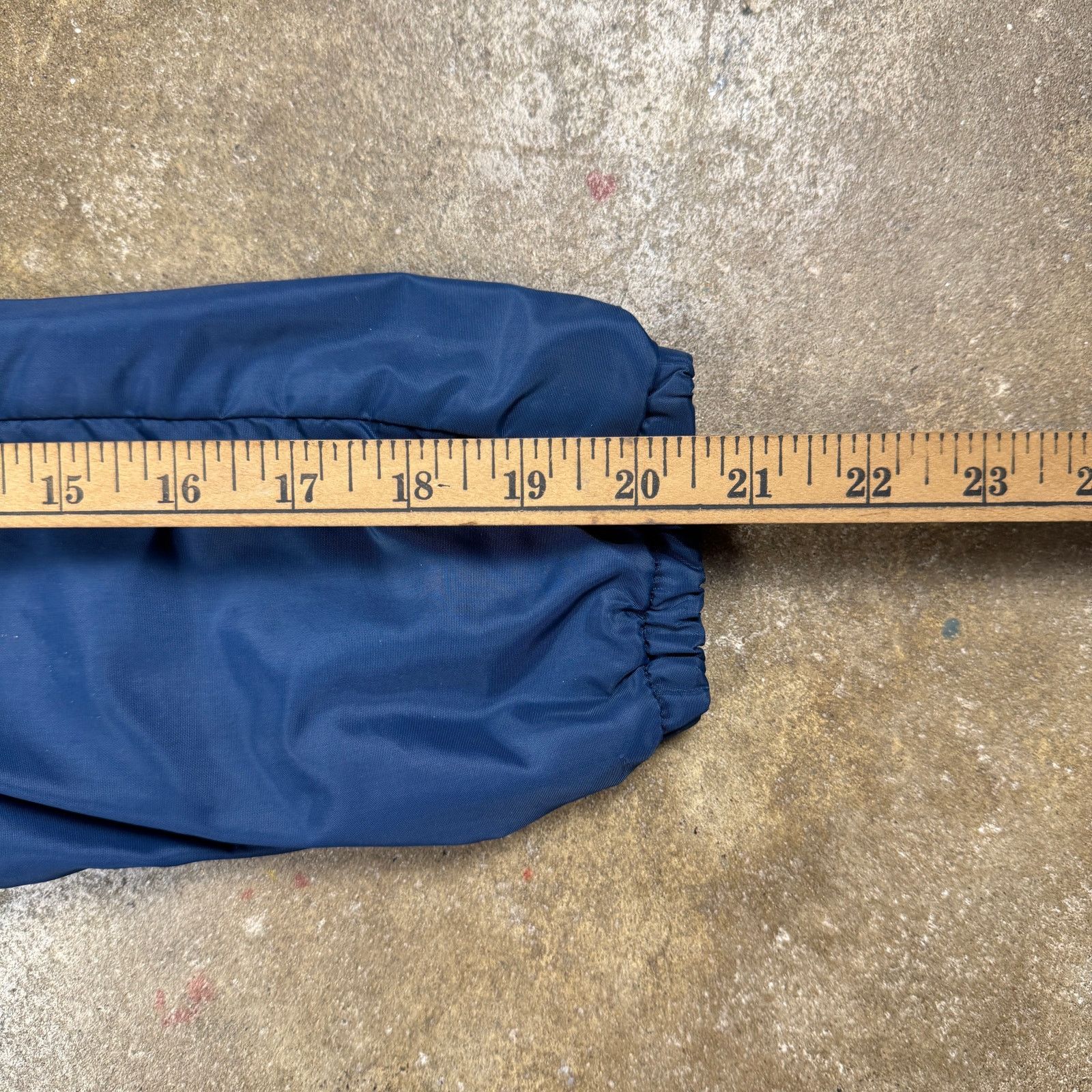 Russell Athletic Vtg 70s Russell Athletic Coach Jacket Youth Medium Blue USA Size XS / US 0-2 / IT 36-38 - 13 Thumbnail