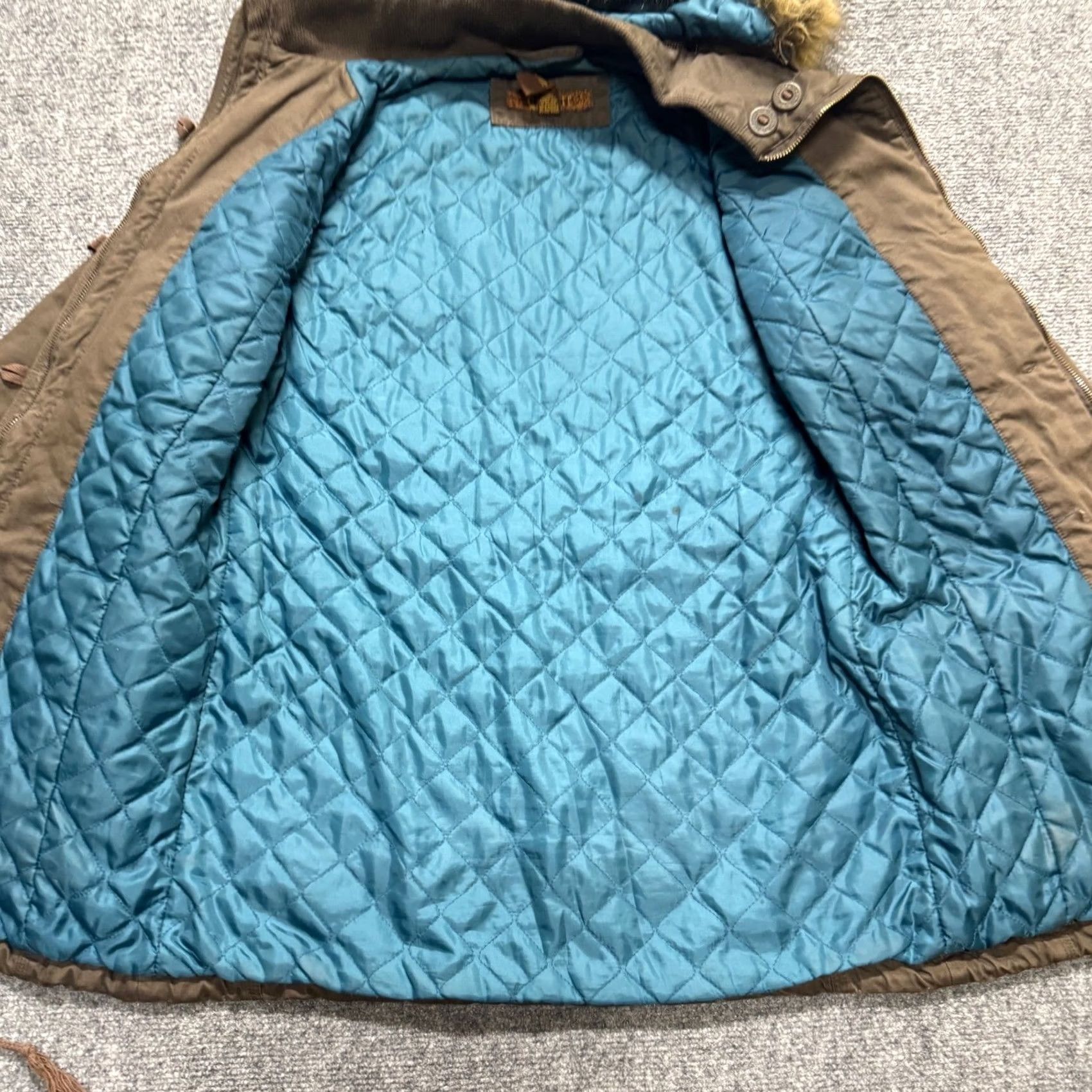 Empyre Empyre Jacket Women M Parka Quilted Lined Brown Multi-Pocket Y2K Size M / US 6-8 / IT 42-44 - 2 Thumbnail