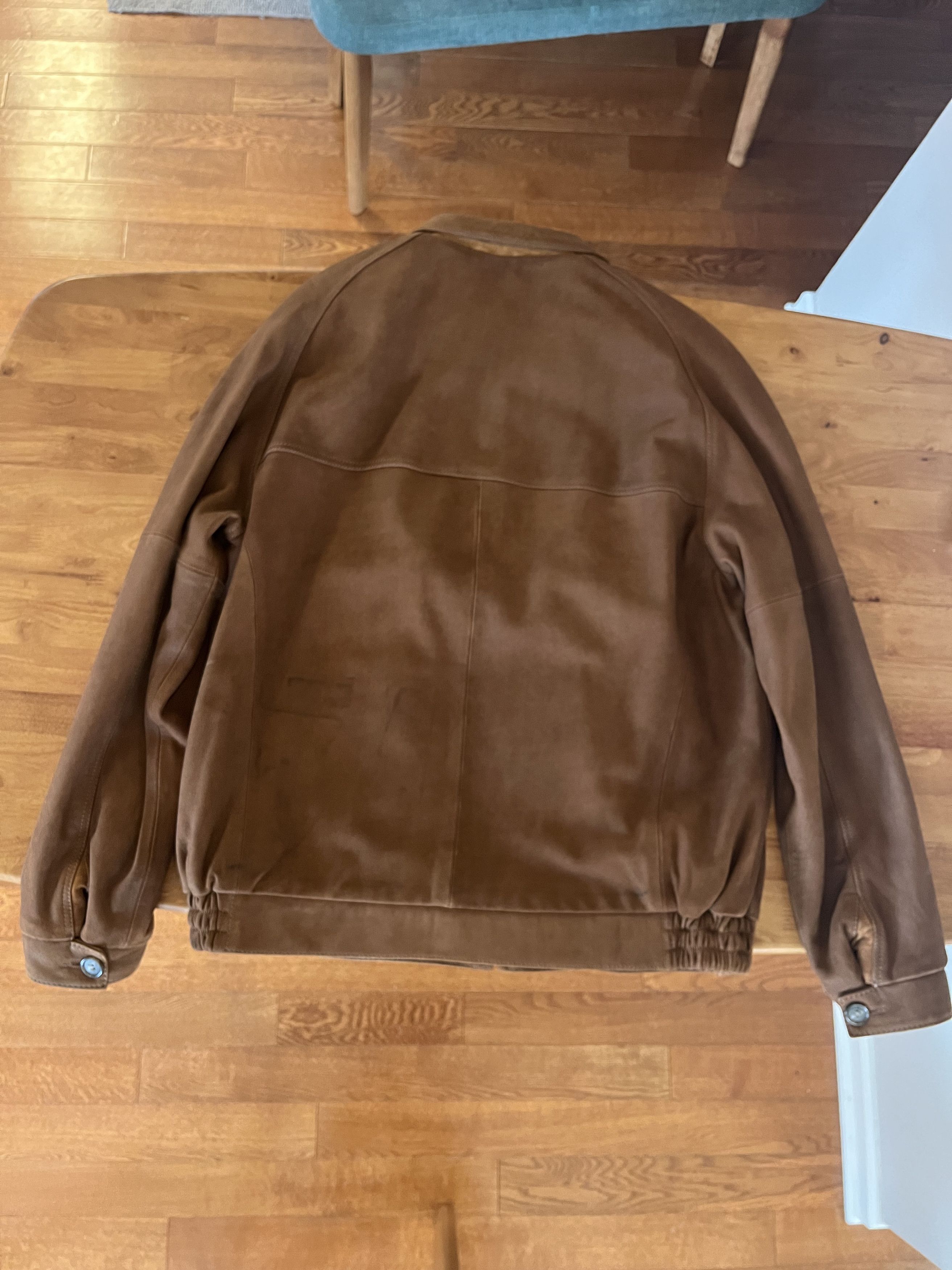 Ben Silver Ben Silver Sueded Leather Zippered Jacket Size US S / EU 44-46 / 1 - 2 Thumbnail