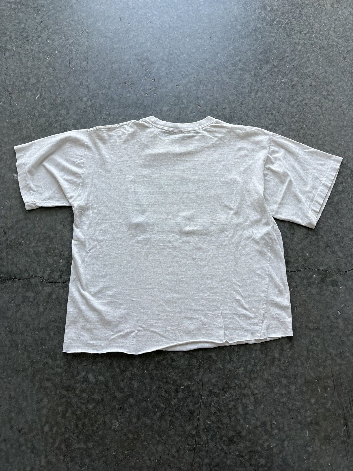 Vintage Vintage 90s Ullevi Goteborg Graphic Tee Boxy Cropped Size US L / EU 52-54 / 3 - 11 Thumbnail