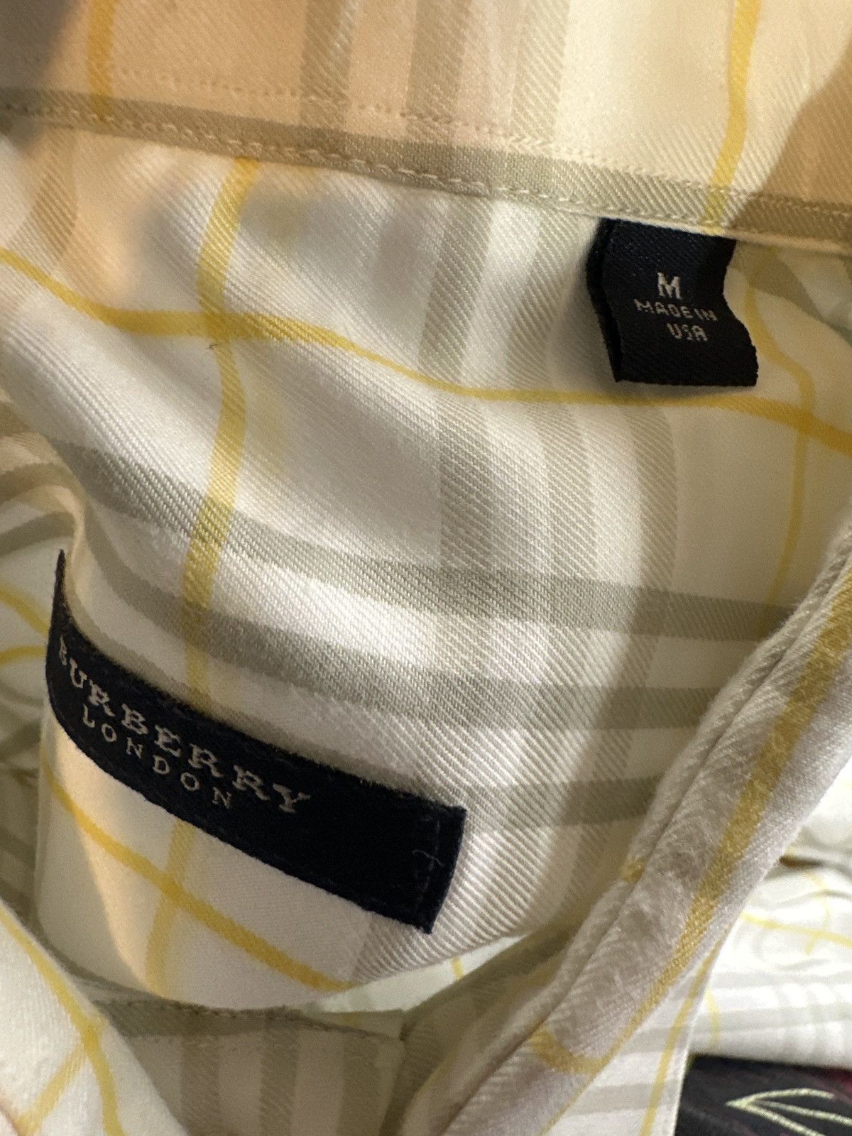 Burberry Burberry London Plaid Print shirt Size US M / EU 48-50 / 2 - 3 Thumbnail