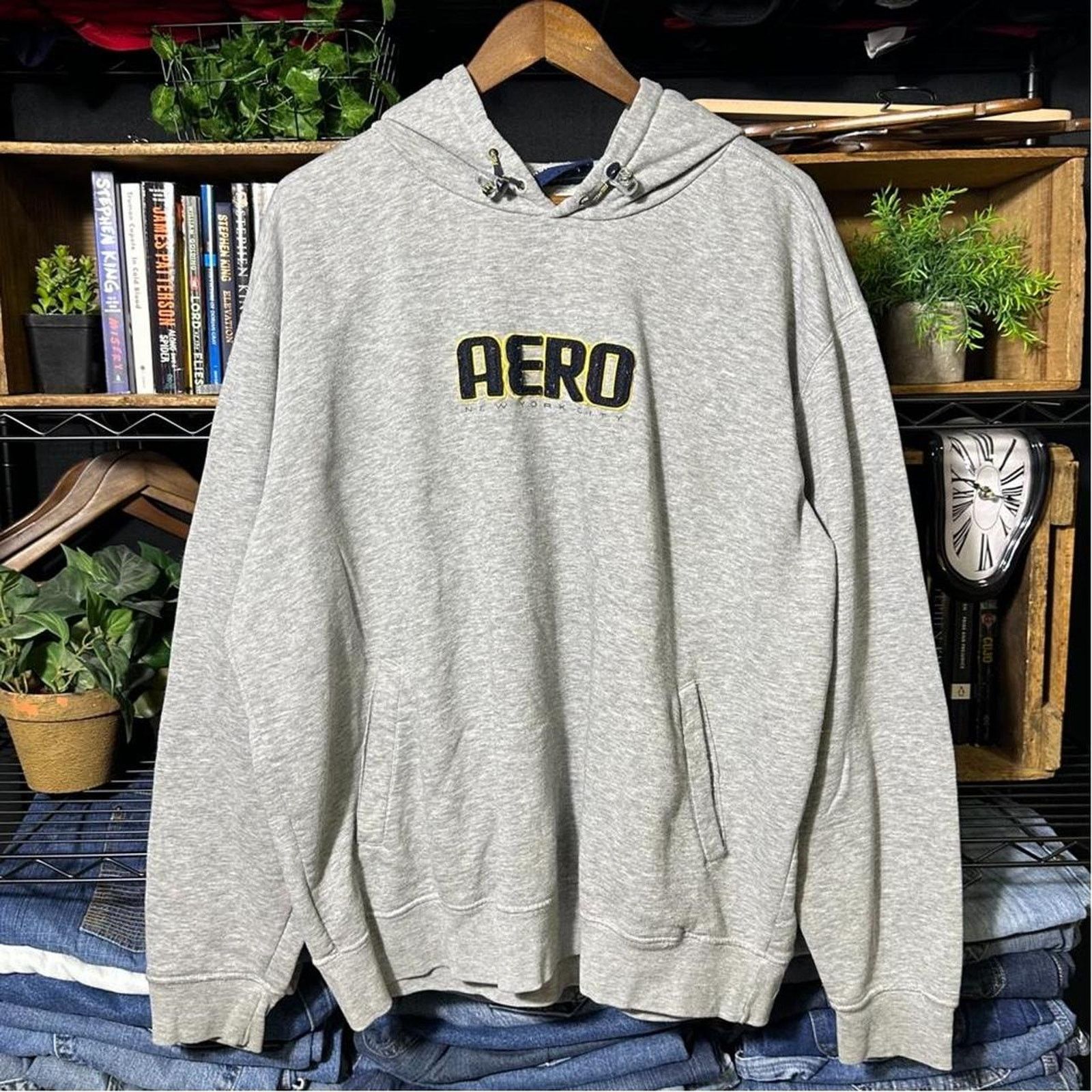 Aeropostale Vintage Y2K Aeropostale NYC Hoodie New York City Sweatshirt Size US XL / EU 56 / 4 - 1 Thumbnail