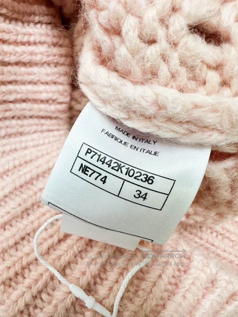 Chanel Chanel Petal shawl bow tie knitted sweater Size XXS / US 00 / IT 34 - 8 Thumbnail