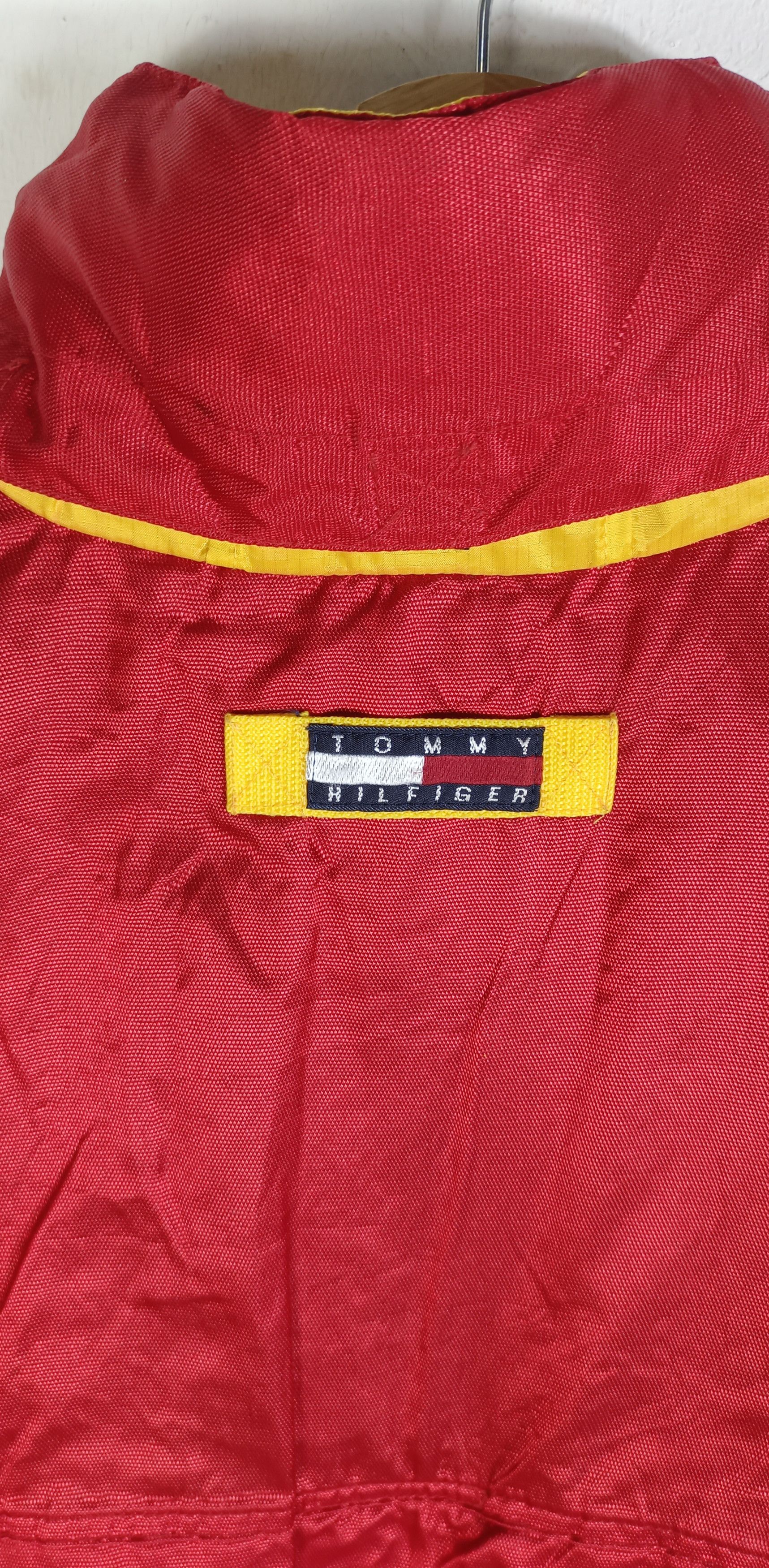 Tommy Hilfiger × Vintage VINTAGE🔥🔥 TOMMY HILFIGER Anorak Glow In The Dark Jacket Size US XL / EU 56 / 4 - 8 Thumbnail