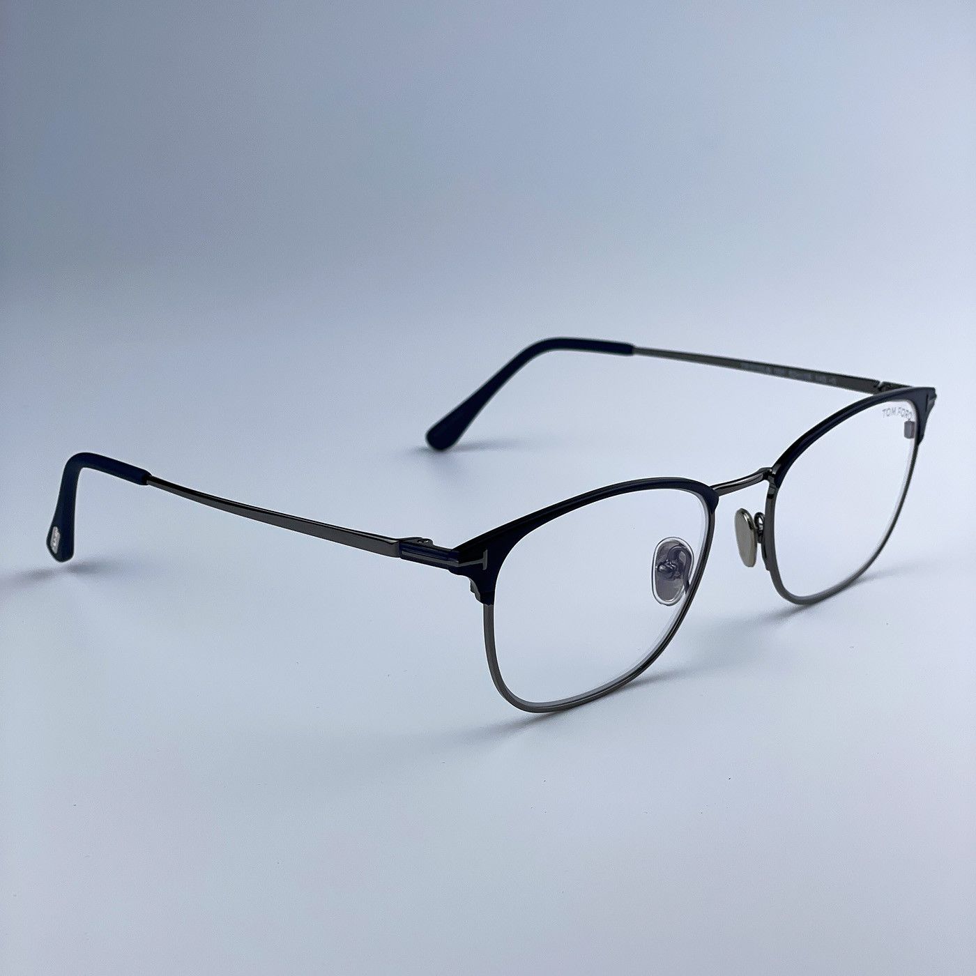 Tom Ford NEW Tom Ford FT5750-B 091 Unisex Square Eyeglasses Size ONE SIZE - 7 Thumbnail
