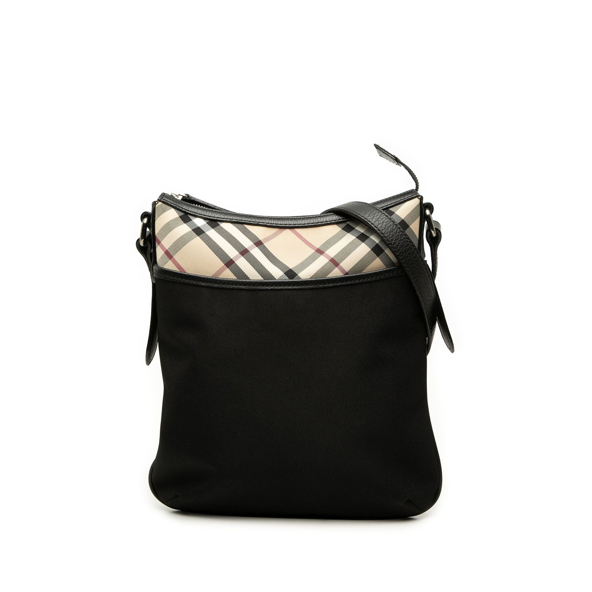 Burberry Nova Check Trimmed Nylon Crossbody Size ONE SIZE - 1 Thumbnail