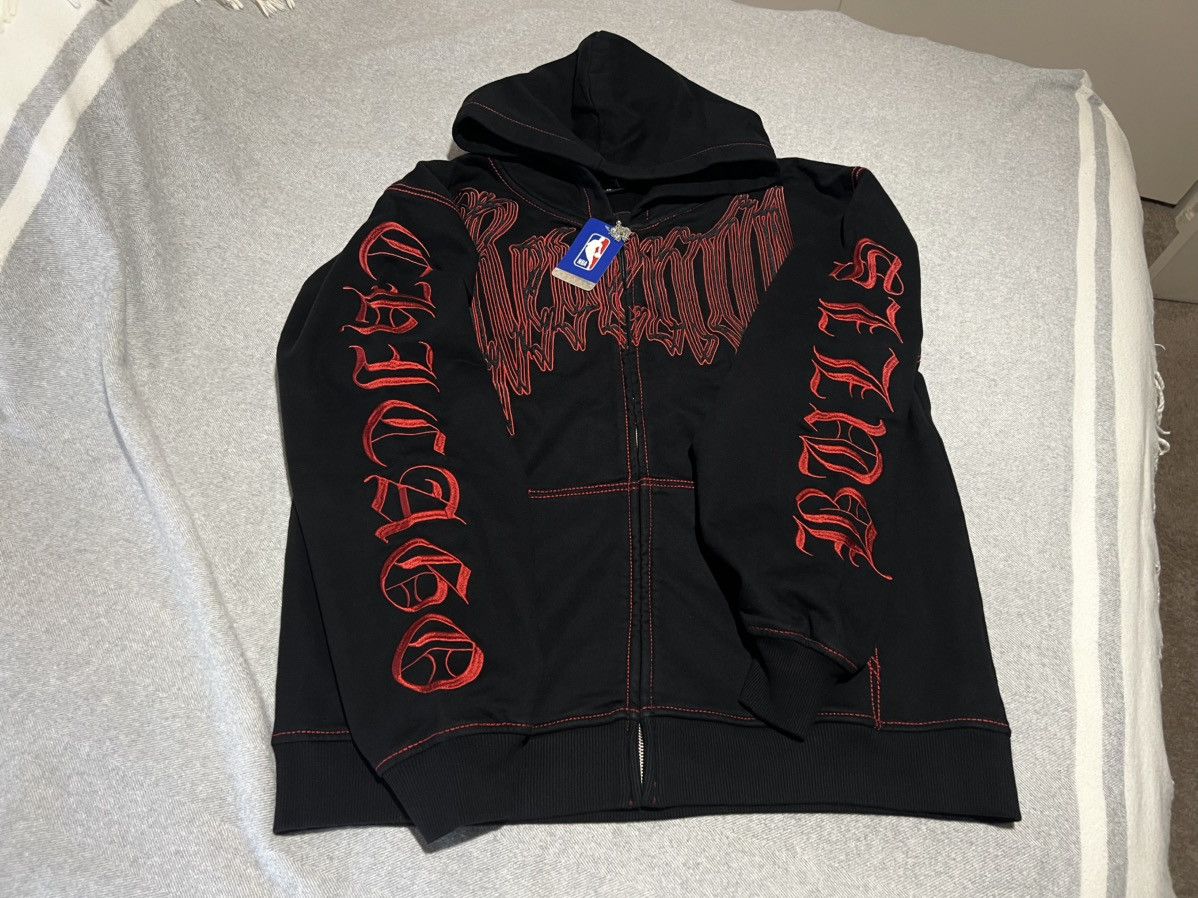 Revenge Revenge x Chicago Bulls contrast zip up XL Size US XL / EU 56 / 4 - 1 Thumbnail