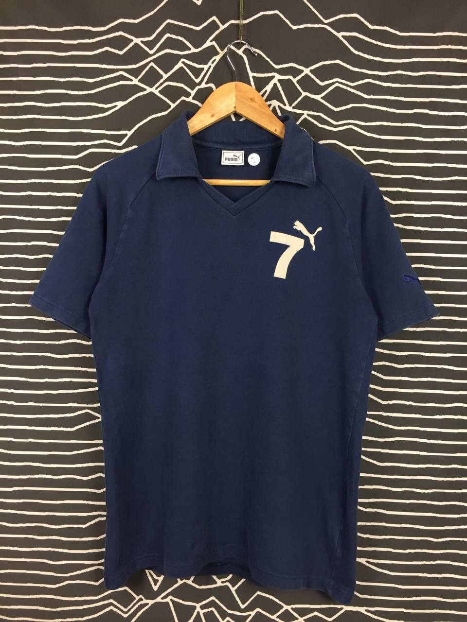 Puma × Vintage Vtg Puma Sportswear Collar Sharp Polo Tee Size US L / EU 52-54 / 3 - 2 Thumbnail