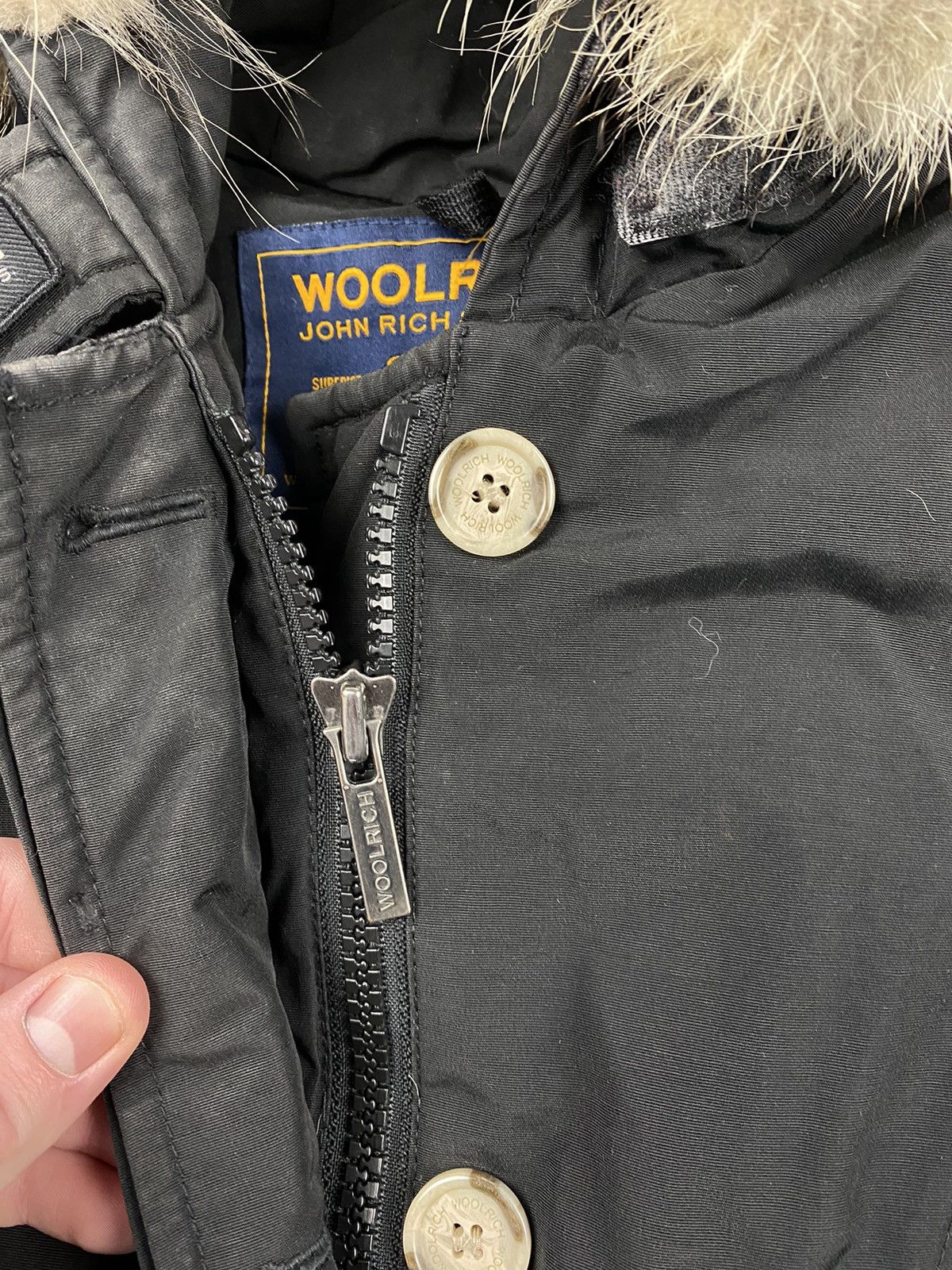 Woolrich Woolen Mills WOOLRICH Jacket Down Arctic Parka John Rich&Bros black Size US S / EU 44-46 / 1 - 6 Thumbnail