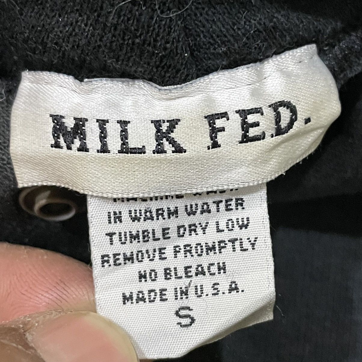 Vintage Vintage 90s Milk Fed Hoodie by Sofia Coppola - Made in USA Size US S / EU 44-46 / 1 - 7 Thumbnail