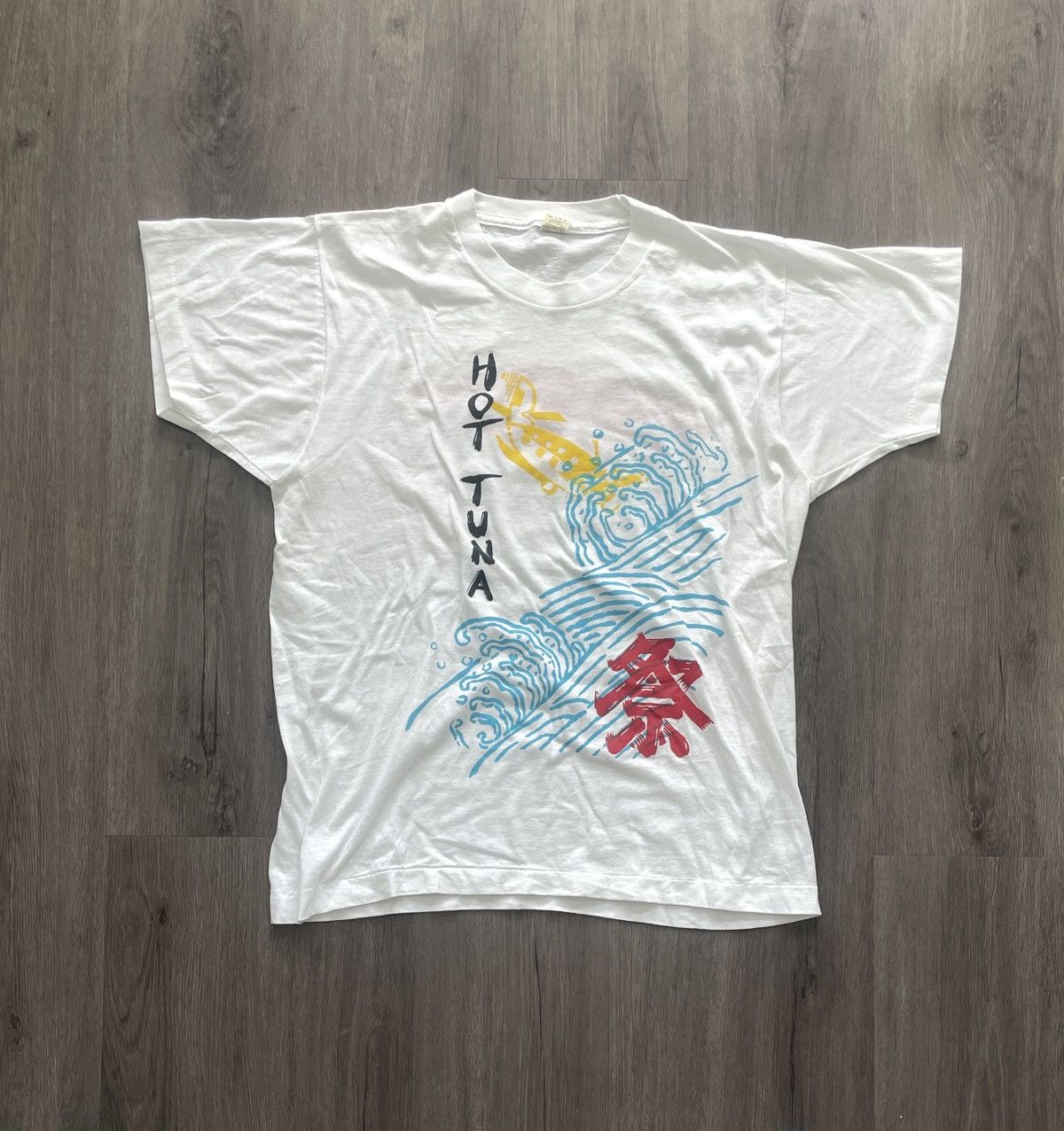 Band Tees × Vintage Vintage USA “Hot Tuna Acoustic Summer Tour” T-shirt (Sz. XL) Size US XL / EU 56 / 4 - 1 Thumbnail