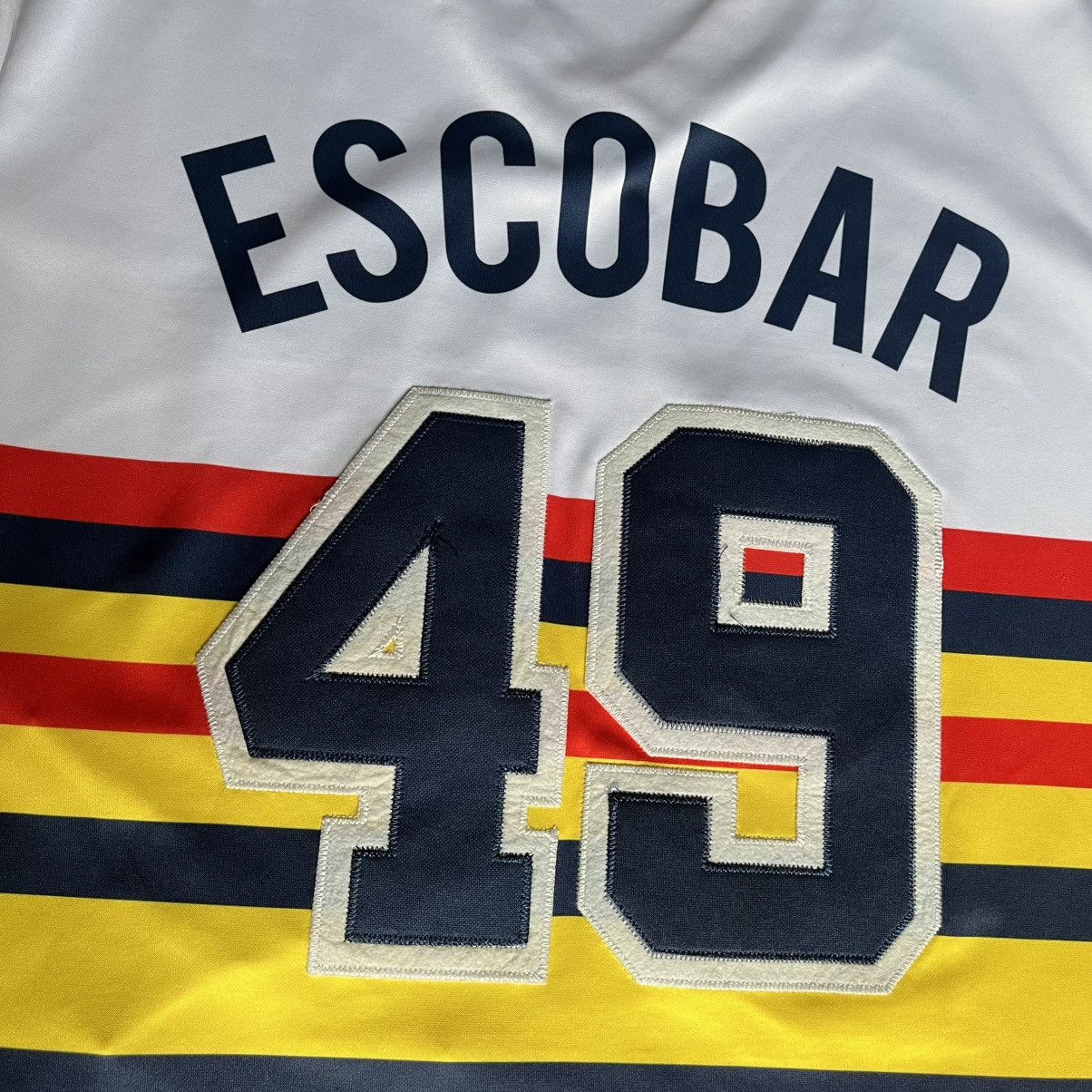 Hudson Hudson Outerwear The Cartel Pablo Escobar 49 Baseball Jersey Size US XXL / EU 58 / 5 - 9 Thumbnail