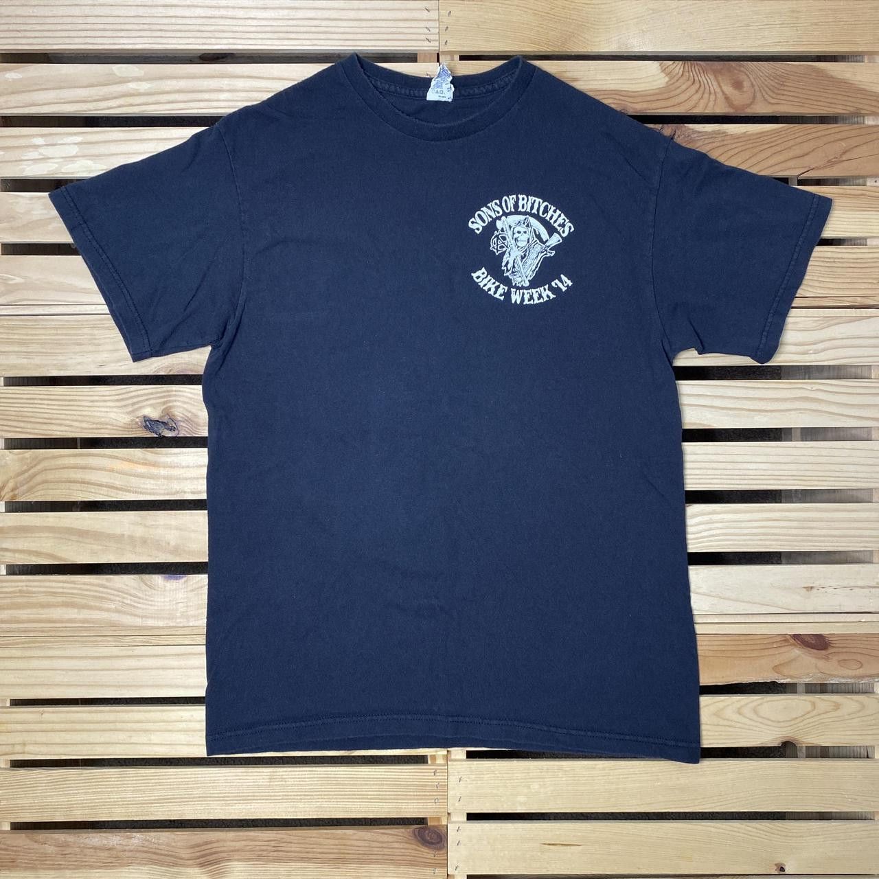 Delta Sons of Bitches Bike Week 2014 Black Biker Tee Size Medium Size US M / EU 48-50 / 2 - 2 Thumbnail