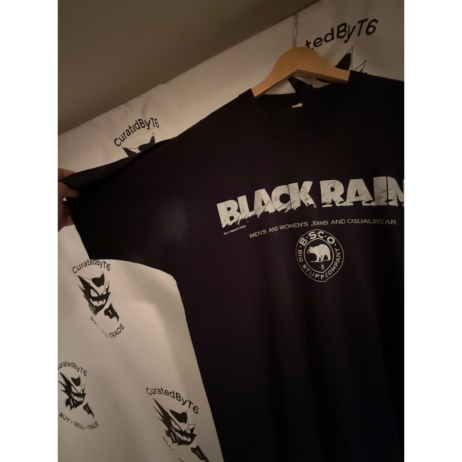 Vintage Vintage 1989 Black Rain Movie Promo Shirt Paramount Pictures Size US XL / EU 56 / 4 - 3 Thumbnail