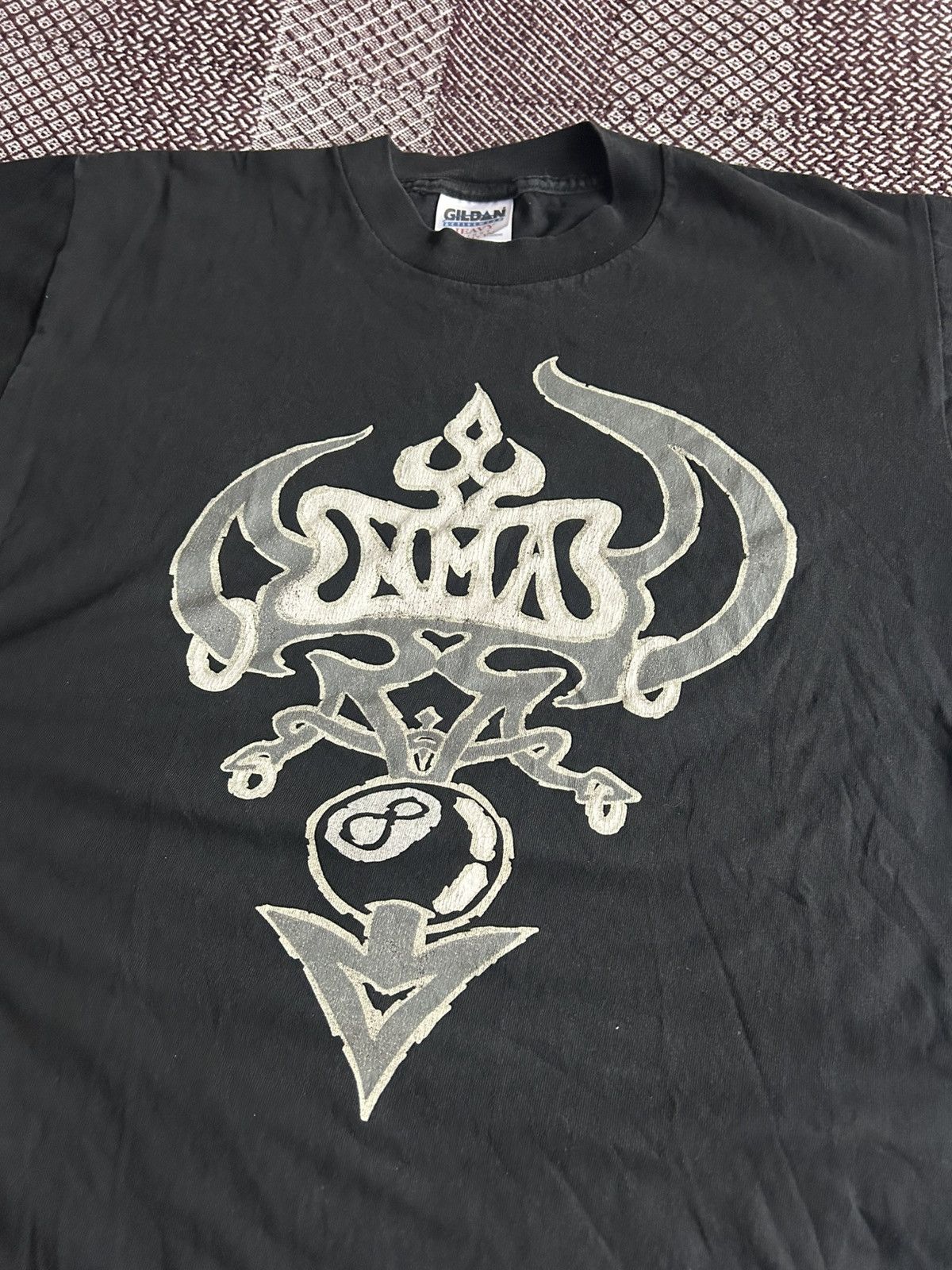 Vintage Vintage Y2K Gothic T-shirt 90s Rap Streetwear Back Print Size US M / EU 48-50 / 2 - 3 Thumbnail