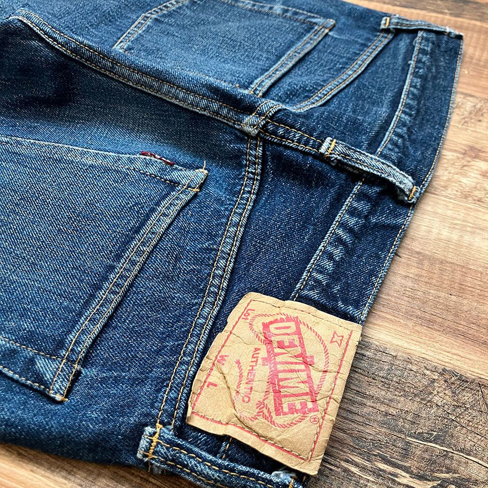 Denime DENIME 66-model Low-rise W31 x L35 Osaka 5 Vintage Selvedge Size US 31 - 12 Thumbnail