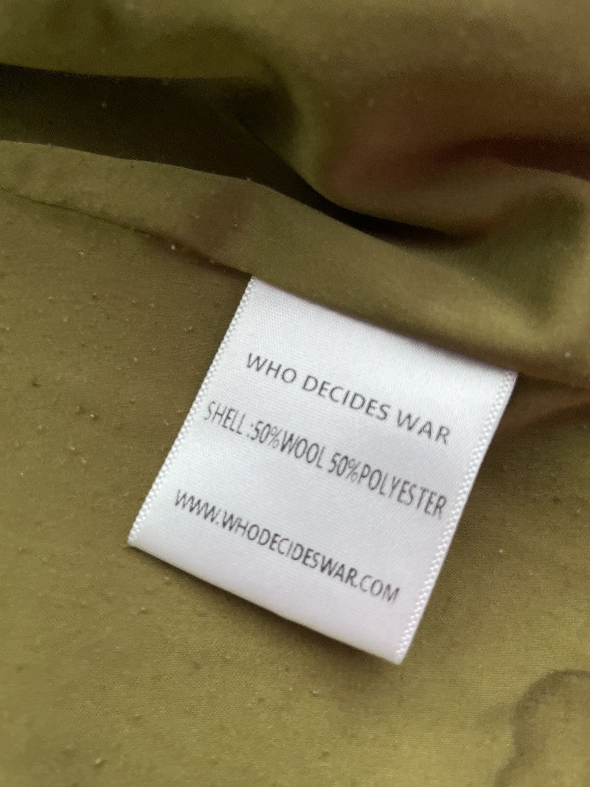 Who Decides War Who Decides War Mens Varsity Jacket Size US M / EU 48-50 / 2 - 6 Thumbnail