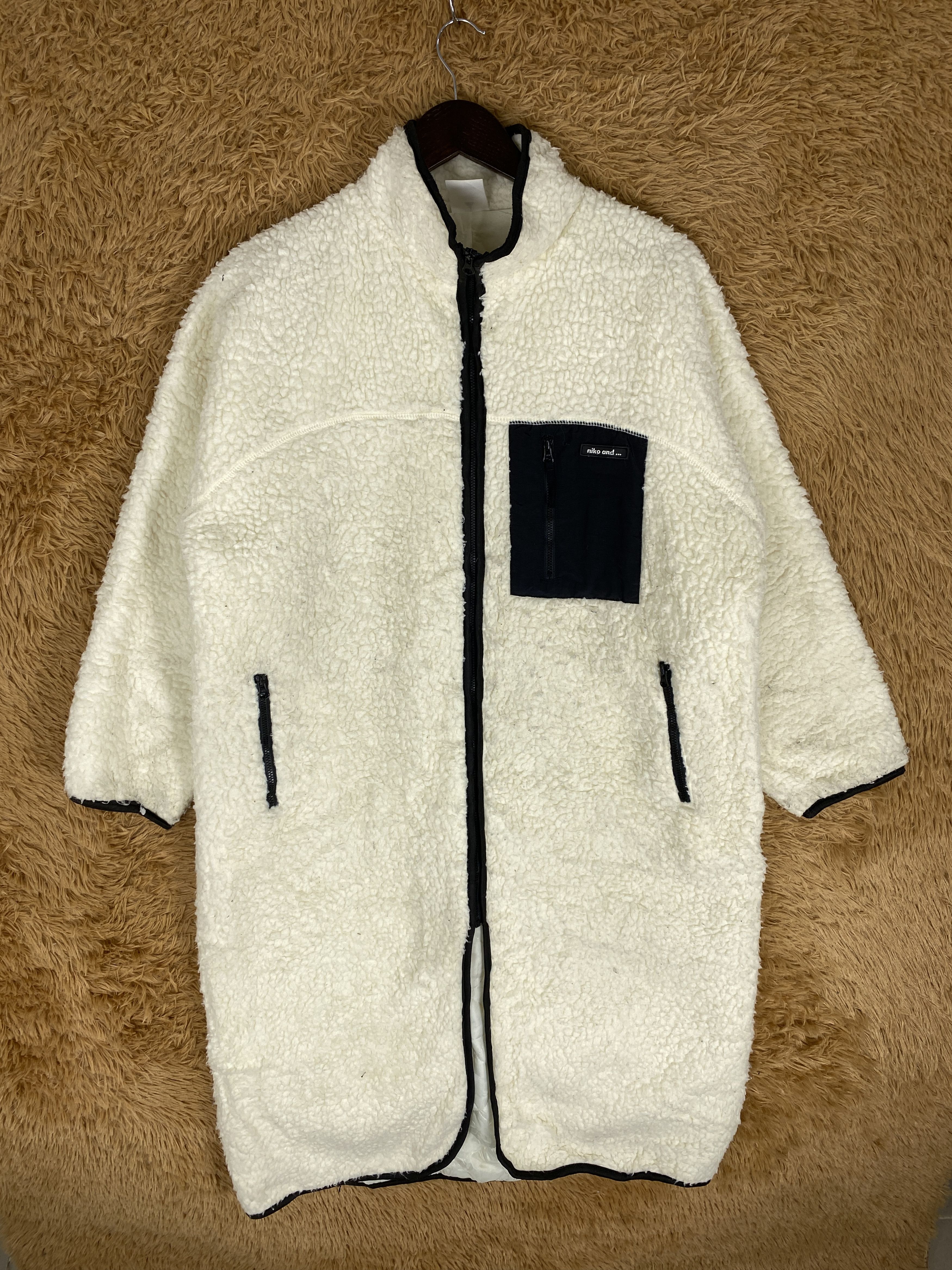 Japanese Brand Vintage Niko And.. Long Fleece Quilted Lining Jacket J2274 Size US M / EU 48-50 / 2 - 1 Thumbnail
