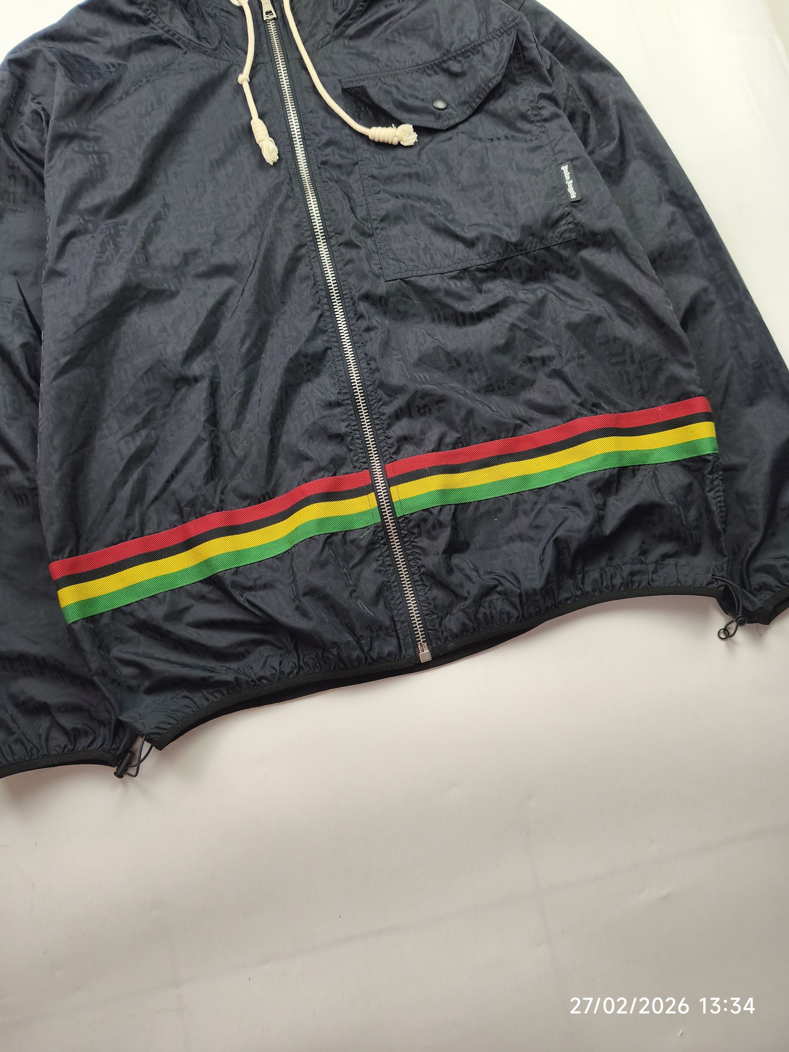 Palm Angels Palm angels monogram mountain park windbreaker jacket Size US S / EU 44-46 / 1 - 10 Thumbnail