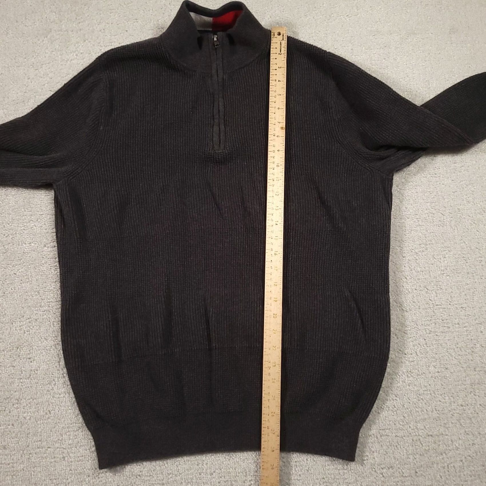 Tommy Hilfiger Tommy Hilfiger 1/4 Zip Pullover Sweater Men’s 3XL Gray Y2K Preppy Golf Joke Size US XXL / EU 58 / 5 - 5 Thumbnail