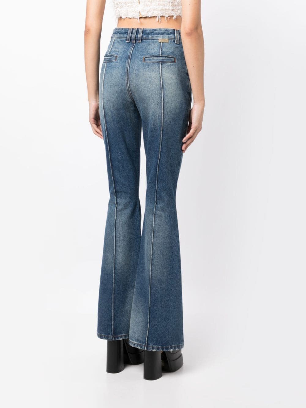 Balmain o1y0625 Denim Pant in Blue Size 30" / US 8 / IT 44 - 4 Thumbnail