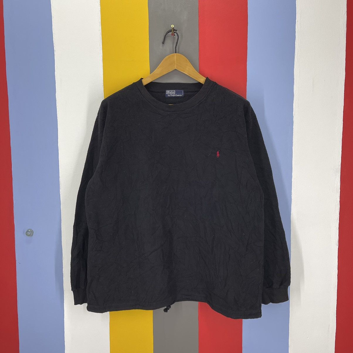 Polo Ralph Lauren Vintage POLO RALPH LAUREN Fleece #1387/AT Size US L / EU 52-54 / 3 - 1 Thumbnail