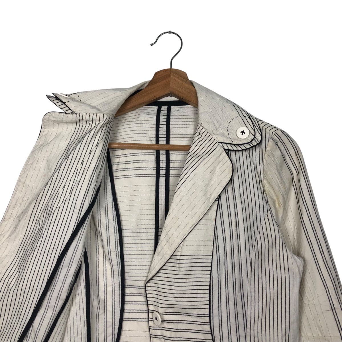 Hiroko Koshino Homme 📌Cropped Biker Jacket Quilted Over Design Hiroko Koshino Size US M / EU 48-50 / 2 - 13 Thumbnail