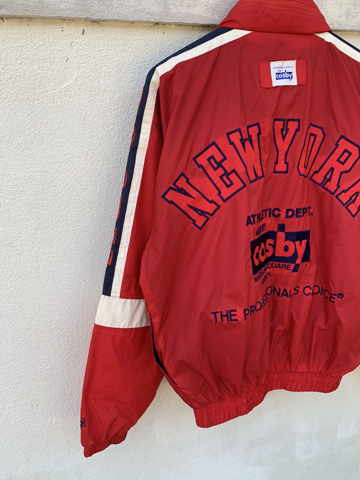 Japanese Brand Gerry Cosby New York Big Logo Jacket Size US L / EU 52-54 / 3 - 11 Thumbnail