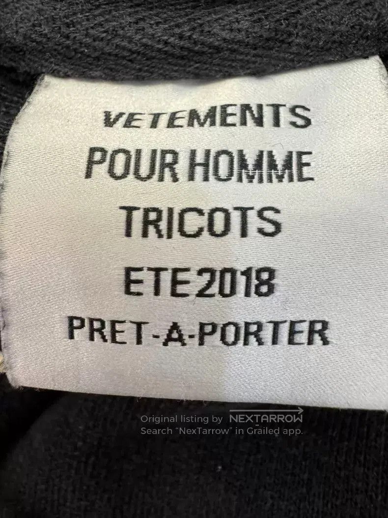 Vetements VETEMENTS Sweatshirt Size US M / EU 48-50 / 2 - 3 Thumbnail