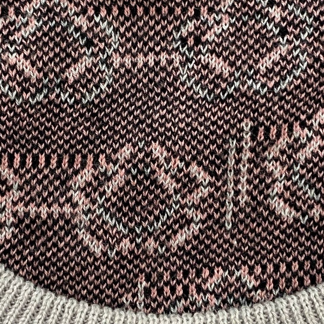Other Tulle Sweater Gray with Floral Pattern Size Large Size L / US 10 / IT 46 - 4 Thumbnail