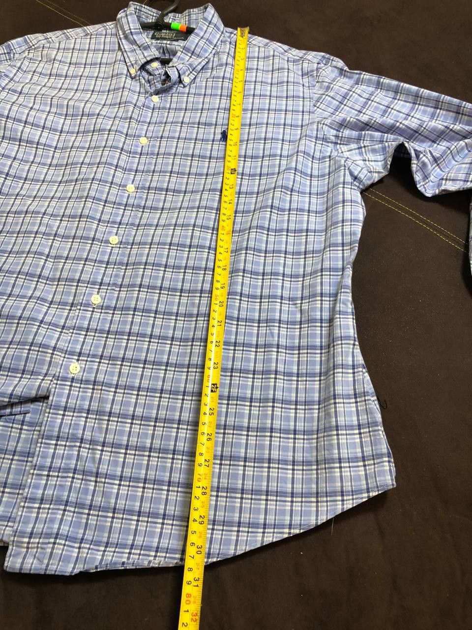 Polo Ralph Lauren Polo Ralph Lauren Performance Shirt Mens Plaid Striped Size US XXL / EU 58 / 5 - 7 Thumbnail