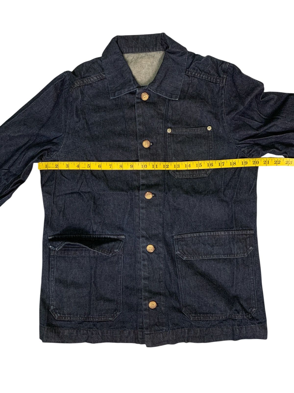 Other Rare Design Vintage Unbrand Soft Denim Jackets Size L / US 10 / IT 46 - 6 Thumbnail