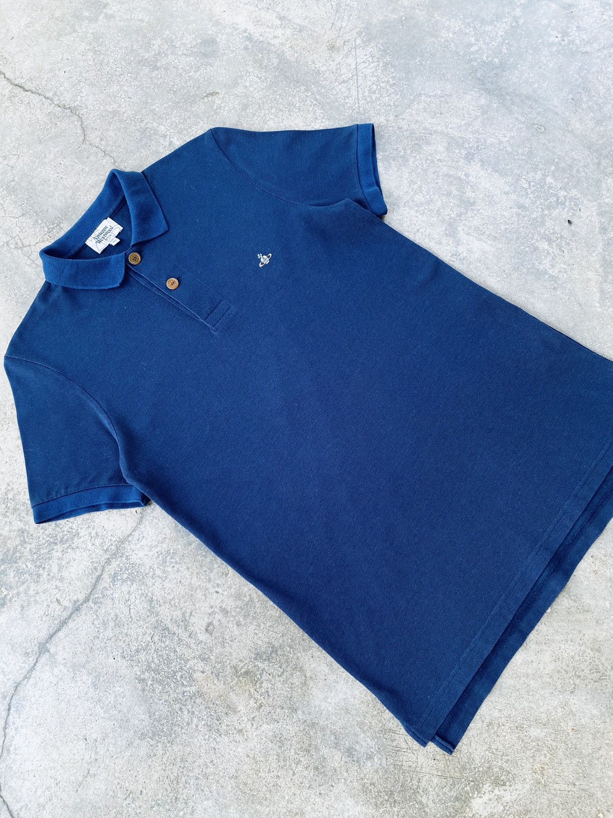 Vivienne Westwood Vintage 90s Vivienne Westwood Small Logo Polo Tees Size US S / EU 44-46 / 1 - 11 Thumbnail