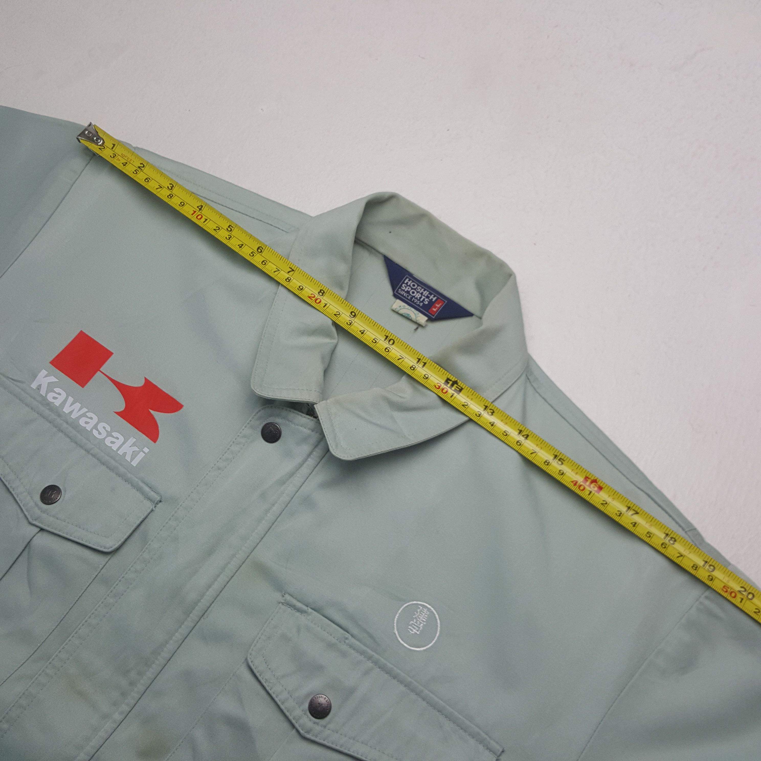 Japanese Brand Vintage Kawasaki Racing Sport Custom Japan Jacket Size US L / EU 52-54 / 3 - 6 Thumbnail